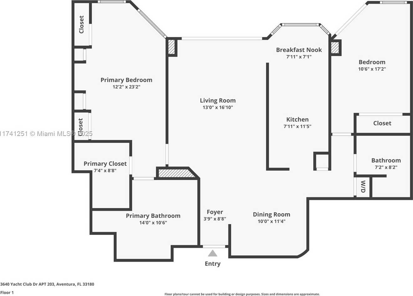 Small Image of 3640 YACHT CLUB DR #203, Aventura Number 24