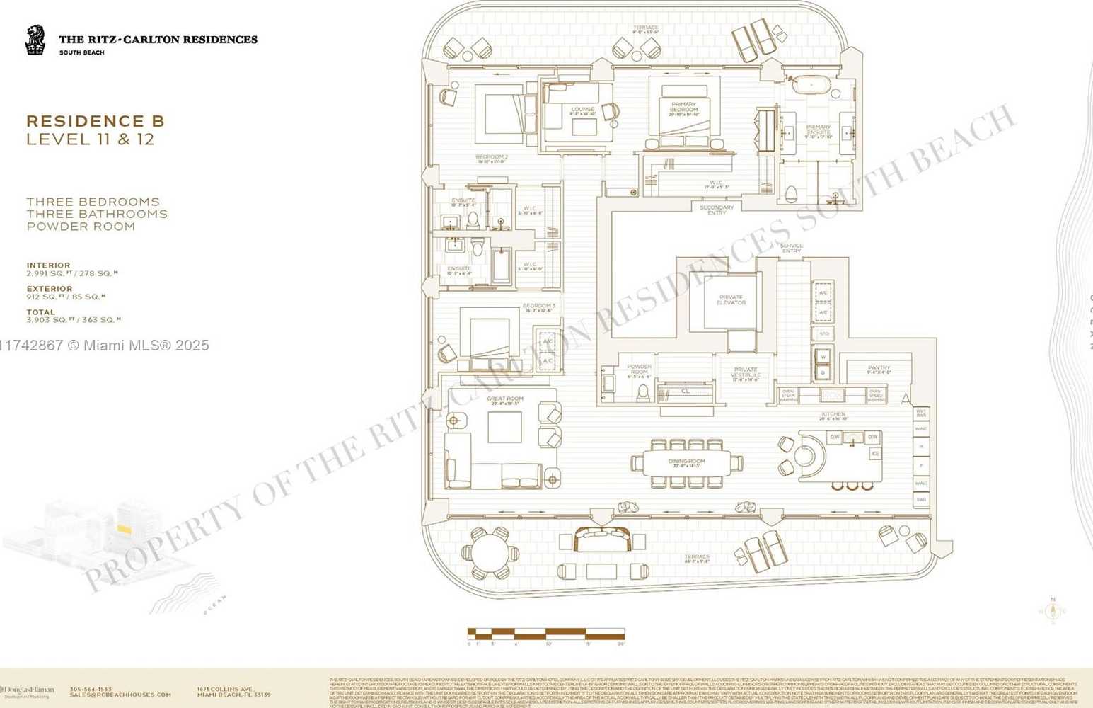 Small Image of 1671 COLLINS AVE #11B, Miami Beach Number 14