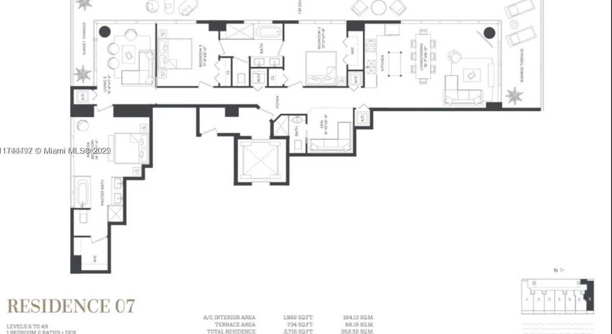Small Image of 480 NORTH EAST 31 ST #2007, Miami Number 45