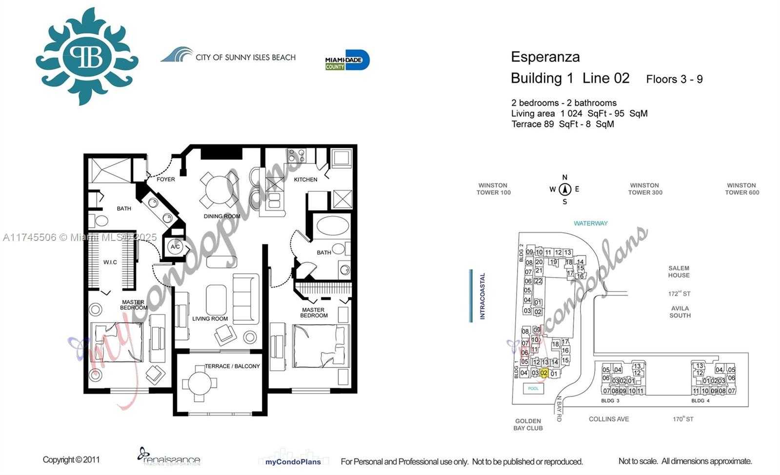 Small Image of 17100 NORTH BAY RD #1303, Sunny Isles Beach Number 35