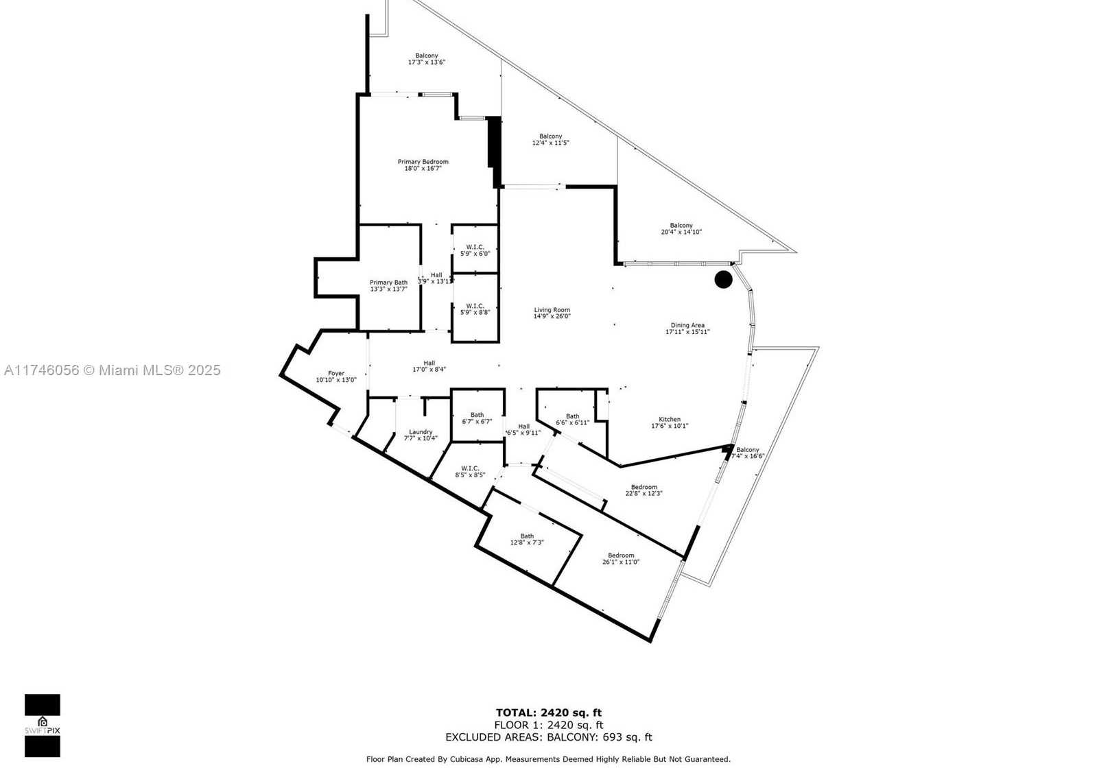 Small Image of 701 NORTH FORT LAUDERDALE BEACH BLVD #805, Fort Lauderdale Number 96