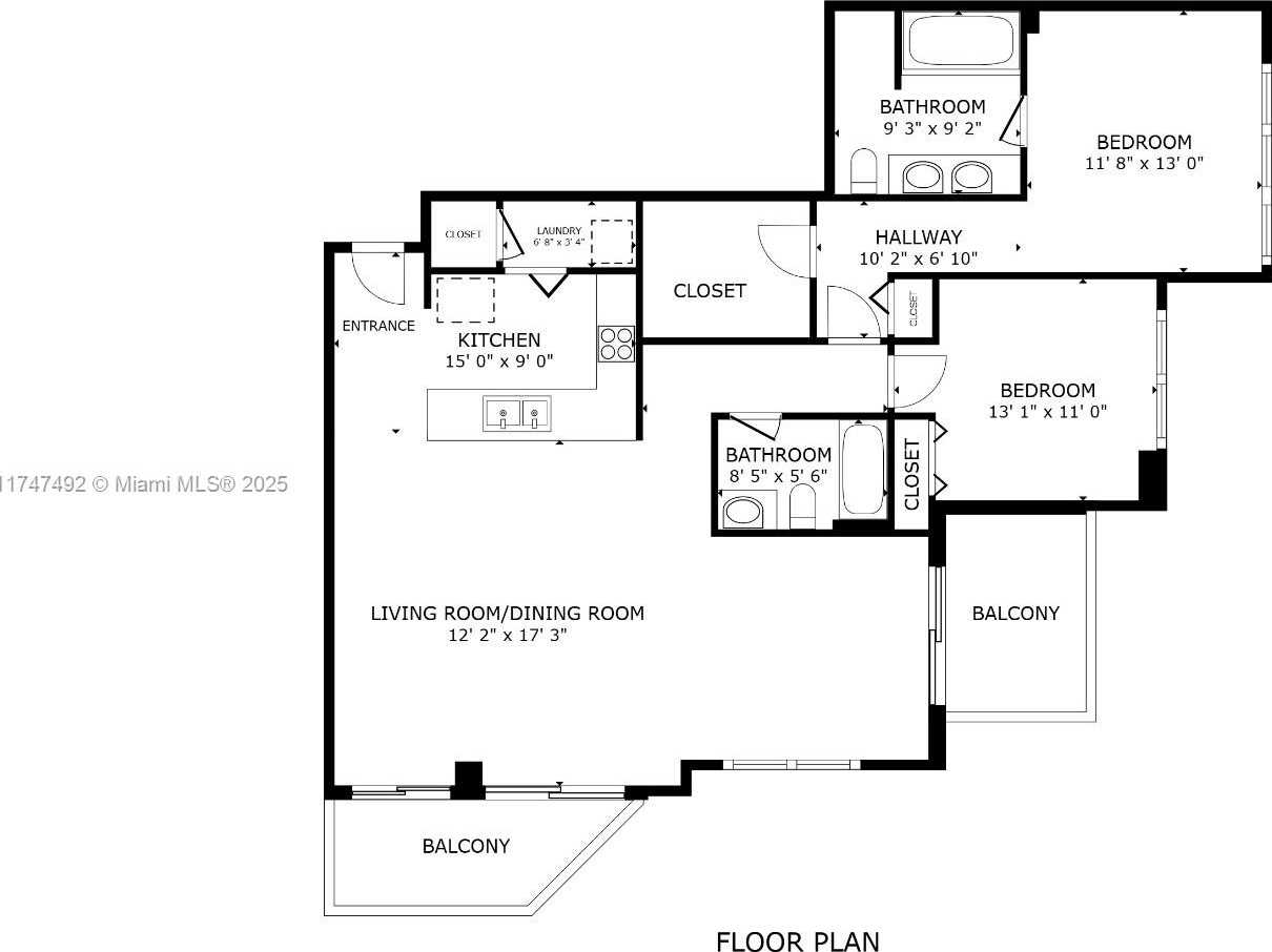 Small Image of 253 NORTH EAST 2ND ST #3202, Miami Number 41