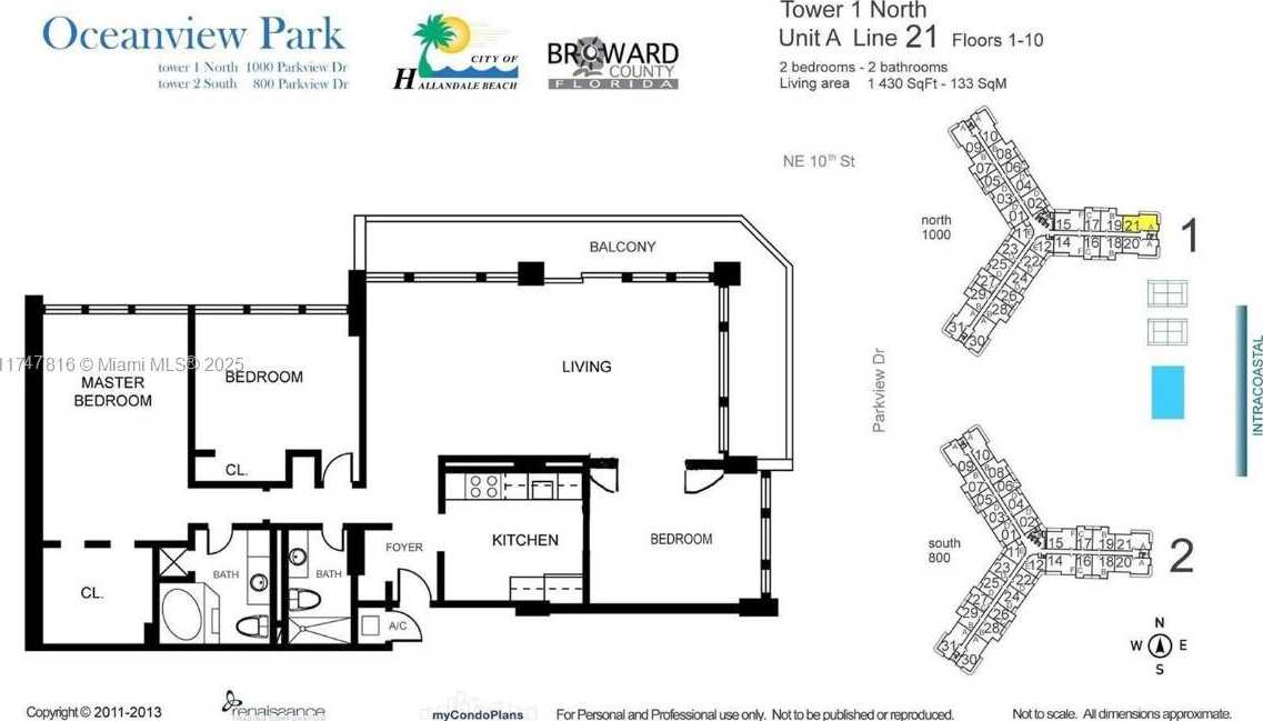 Small Image of 1000 PARKVIEW DR #121, Hallandale Beach Number 9