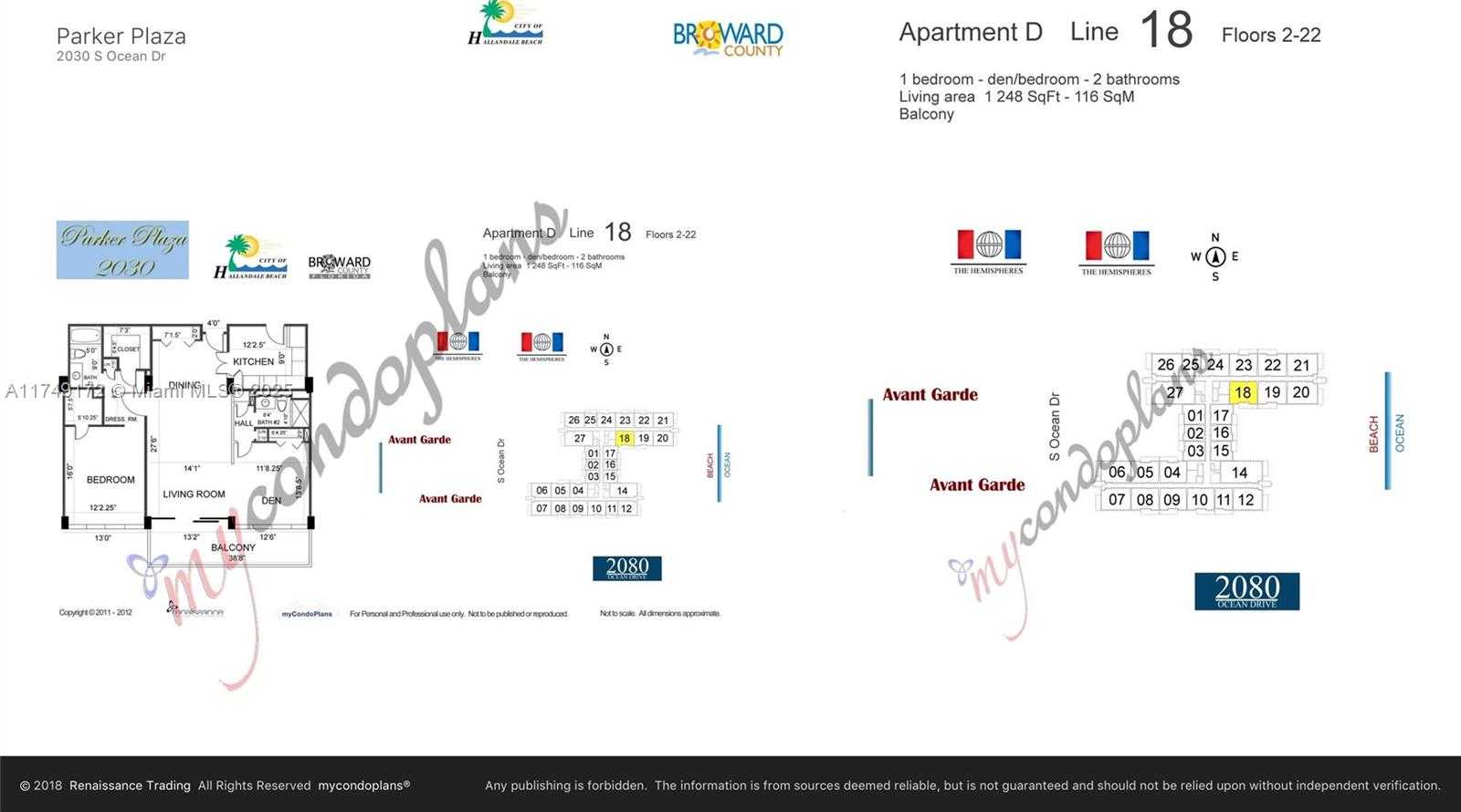 Small Image of 2030 SOUTH OCEAN DR #618, Hallandale Beach Number 32