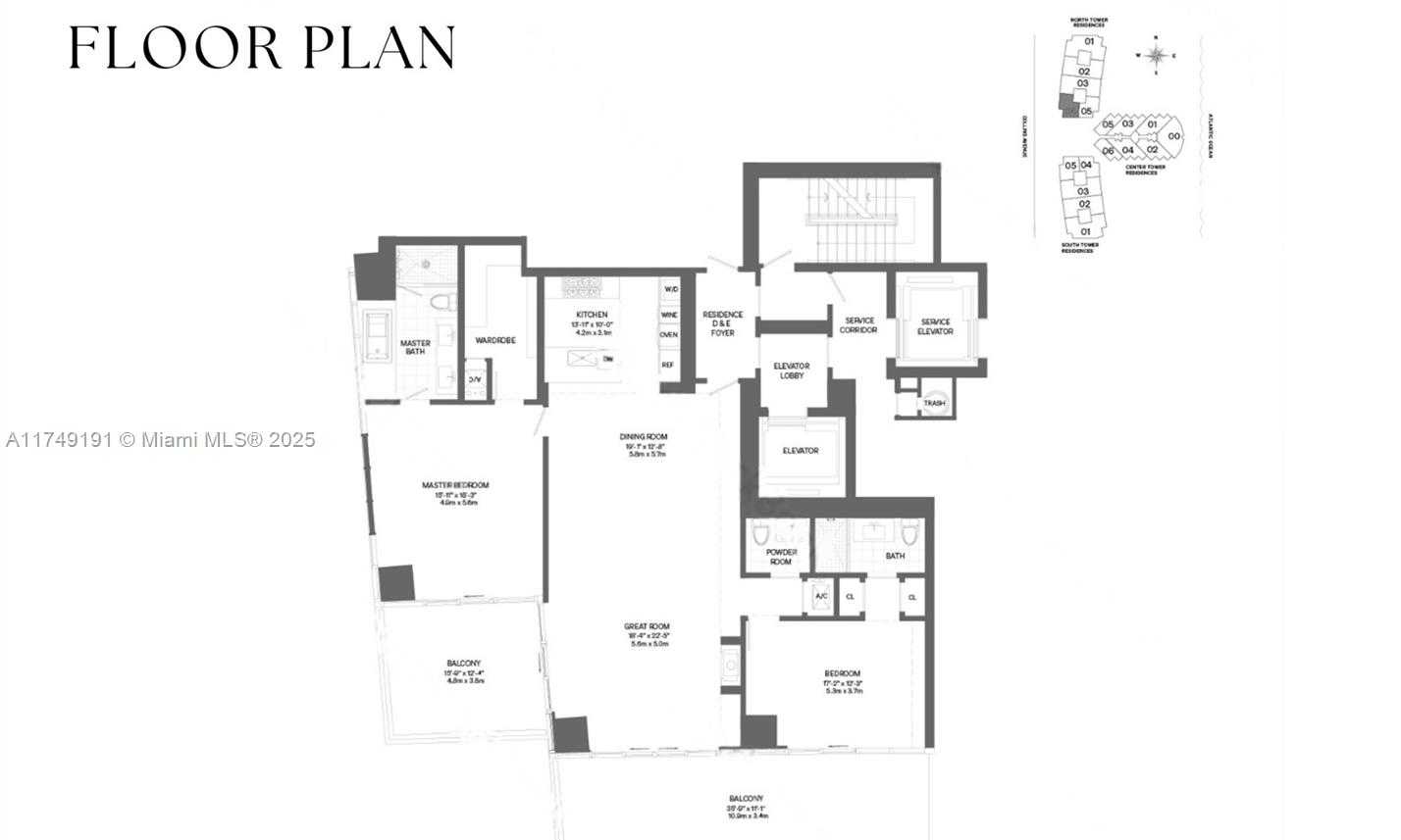 Small Image of 9705 COLLINS AVE #2304N, Bal Harbour Number 24