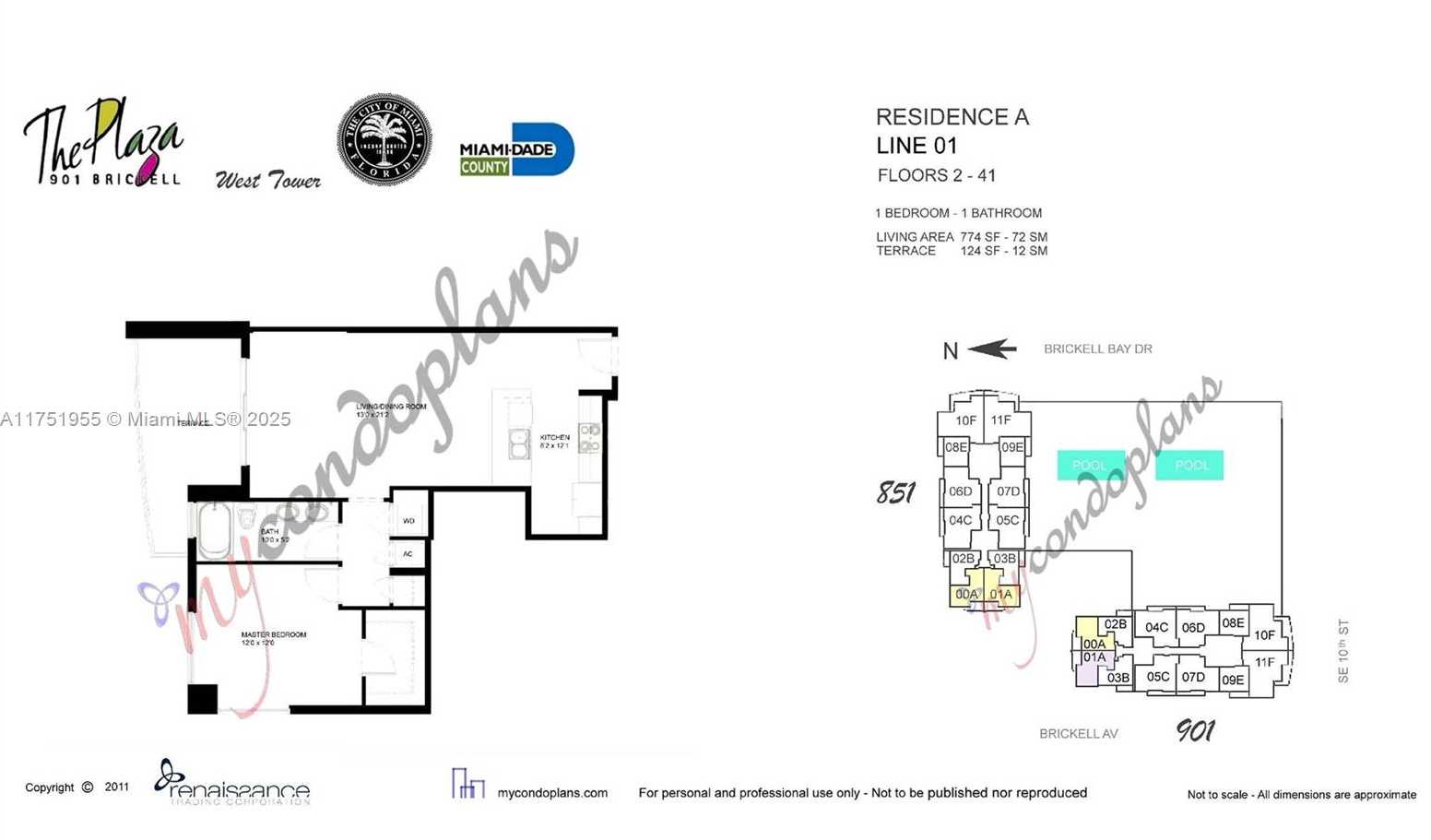 Small Image of 951 BRICKELL AV #2701, Miami Number 40