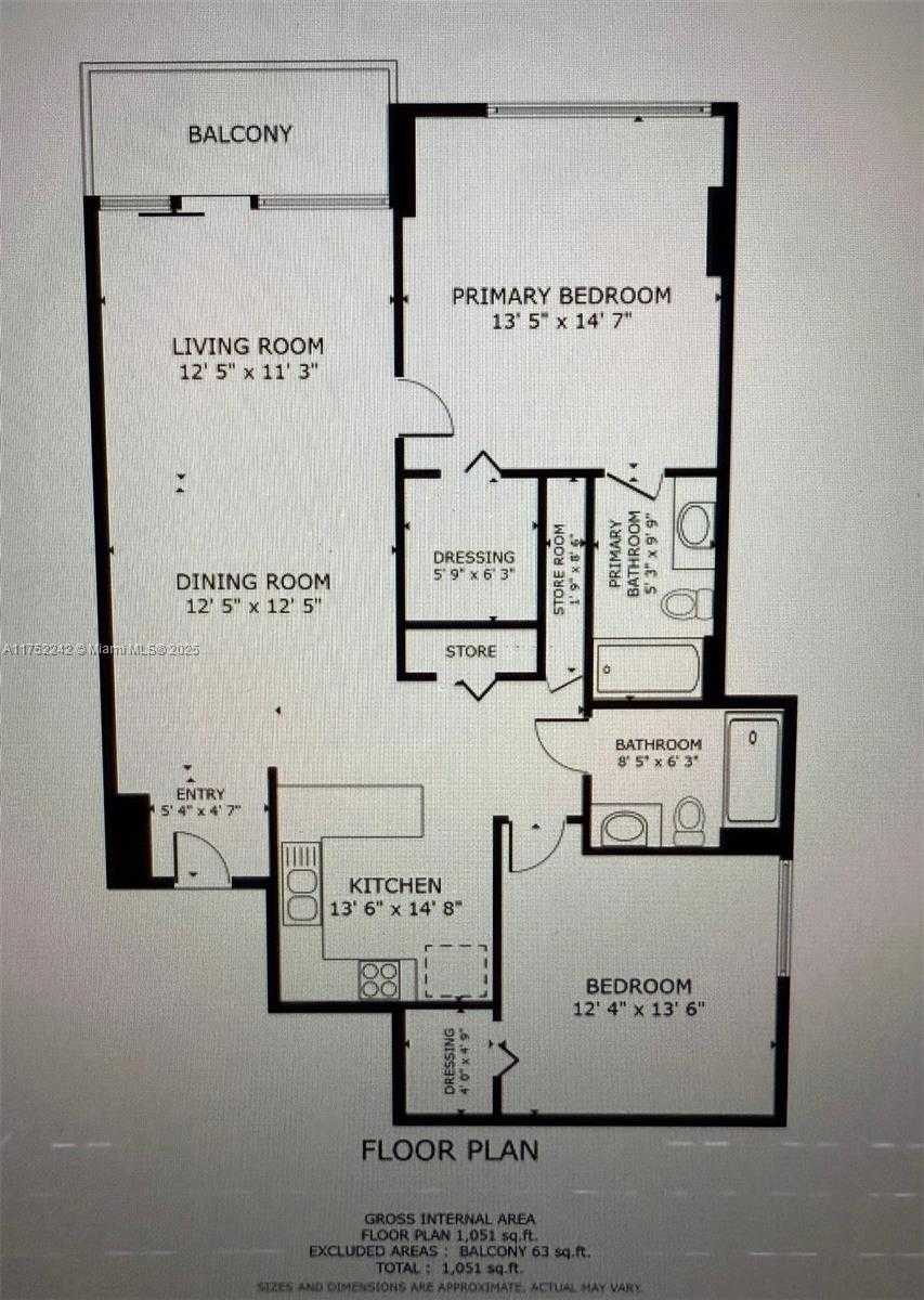 Small Image of 1861 NORTH WEST S RIVER DR #1410, Miami Number 38