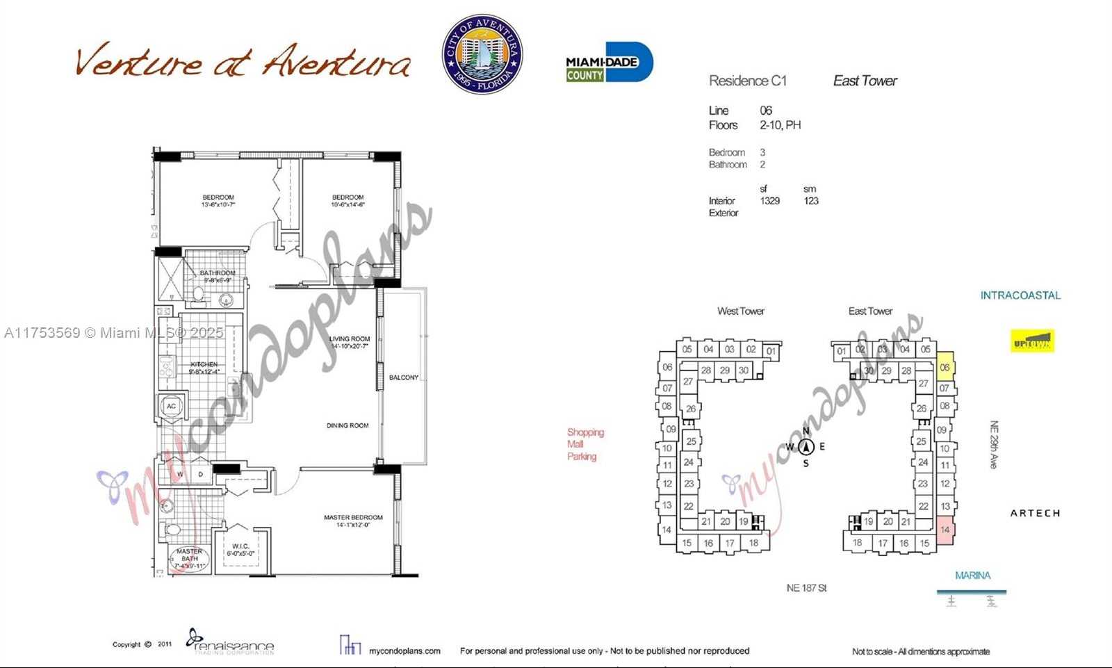 Small Image of 18800 NORTH EAST 29TH AVE #906, Aventura Number 32
