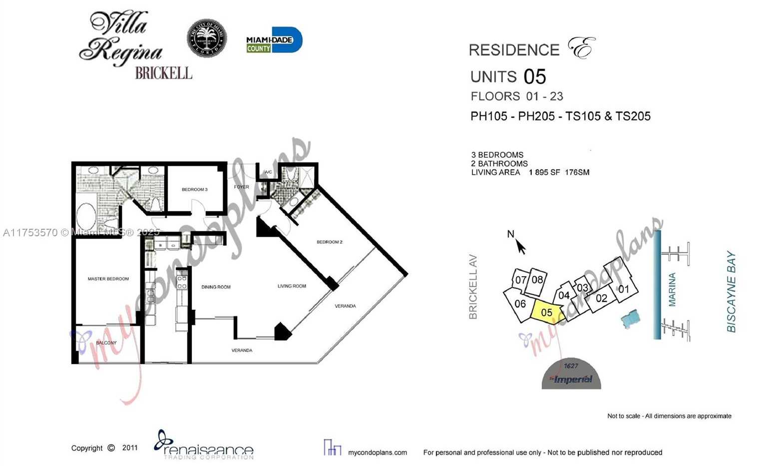 Small Image of 1581 BRICKELL AVE #PH-105, Miami Number 41