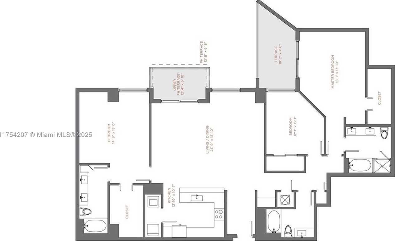 Small Image of 999 SOUTH WEST 1ST AVE #PH05, Miami Number 28