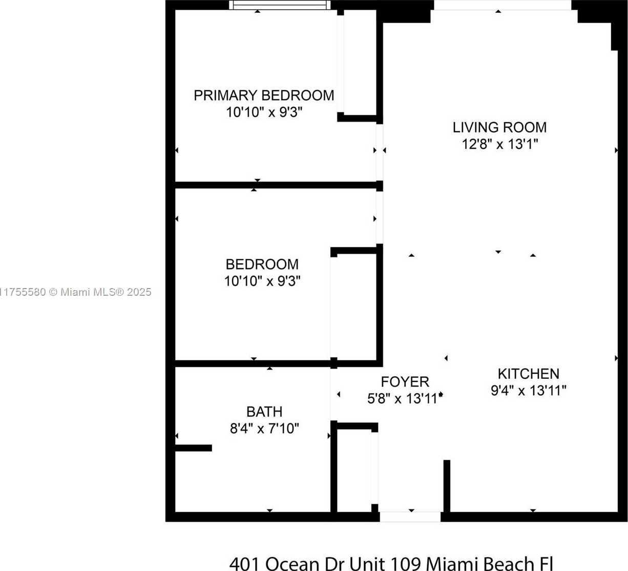 Small Image of 401 OCEAN DR #1009, Miami Beach Number 8
