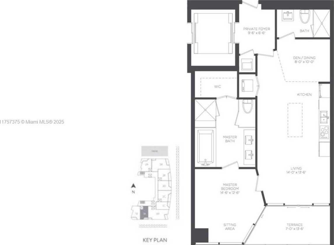 Small Image of 2900 NORTH EAST 7TH AVE #2008, Miami Number 4