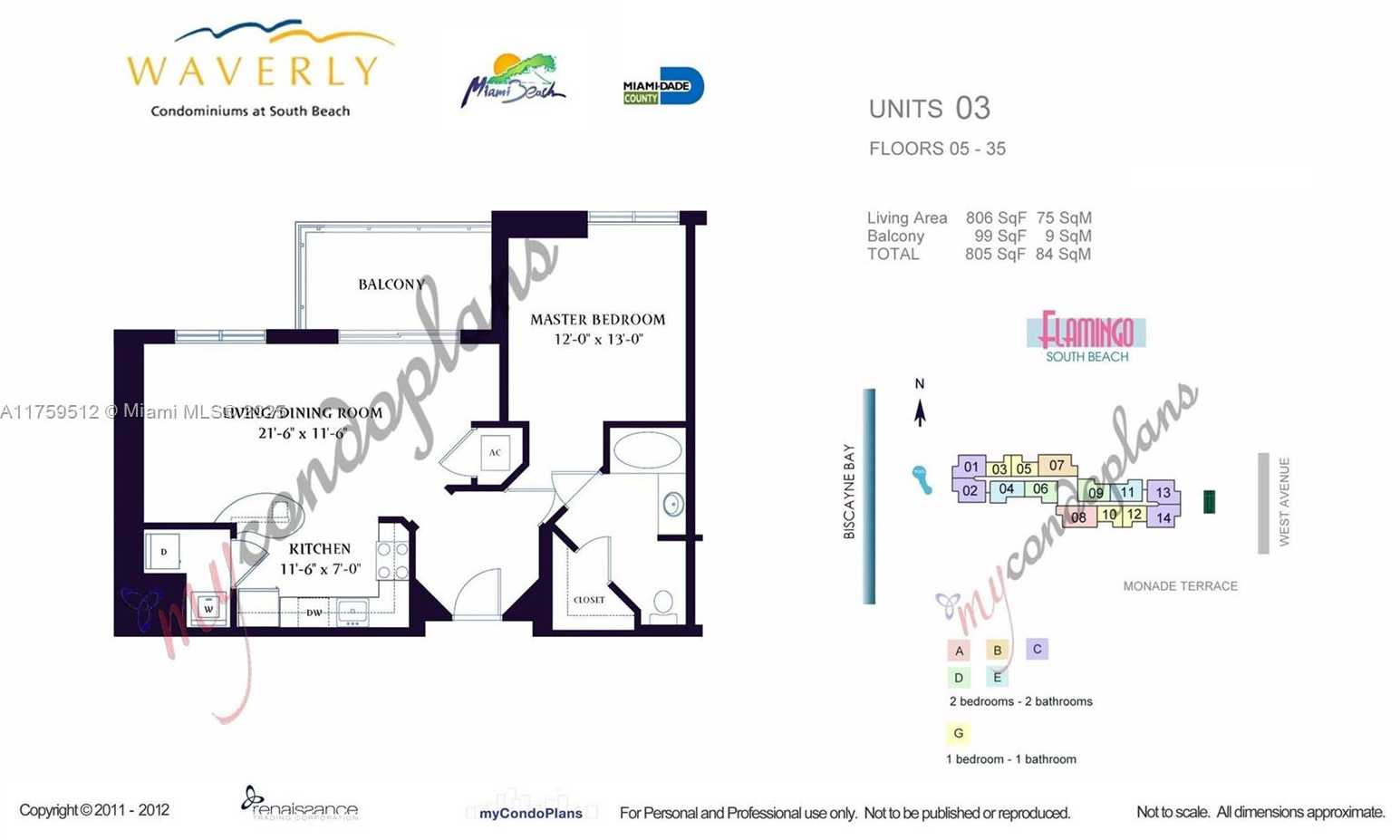Small Image of 1330 WEST AVE #1503, Miami Beach Number 29