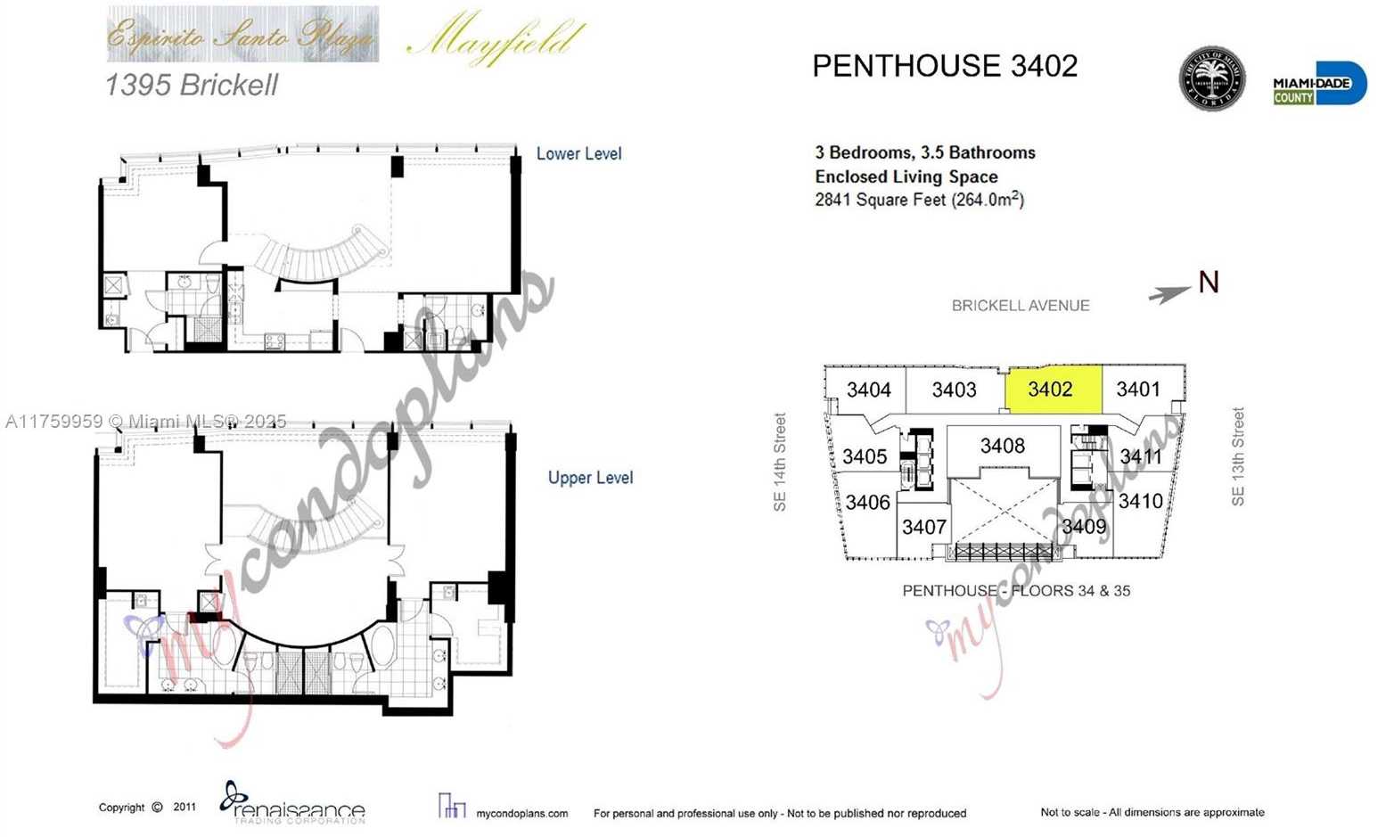 Small Image of 1395 BRICKELL AVE #3402, Miami Number 9