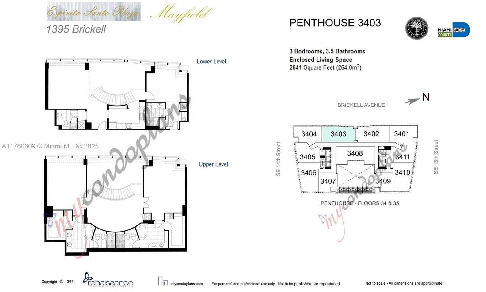 Small Image of 1395 BRICKELL AVE #3403, Miami Number 10