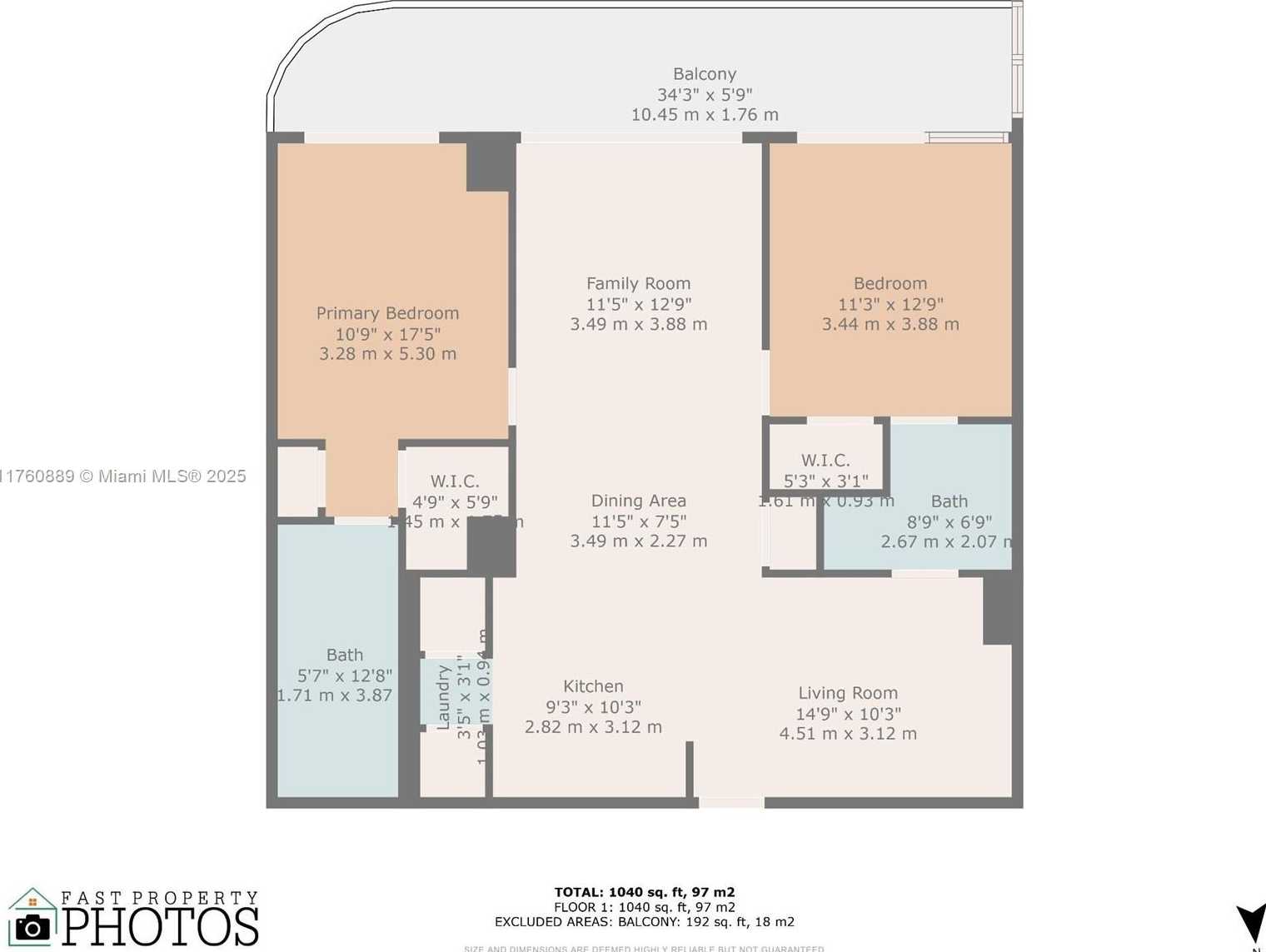 Small Image of 121 NORTH EAST 34TH ST #2102, Miami Number 17