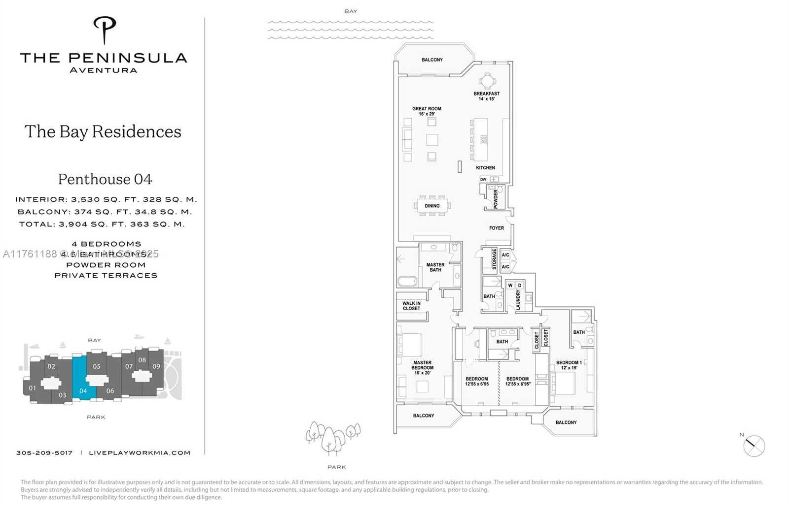 Small Image of 3301 NORTH EAST 183RD ST #PH04, Aventura Number 28