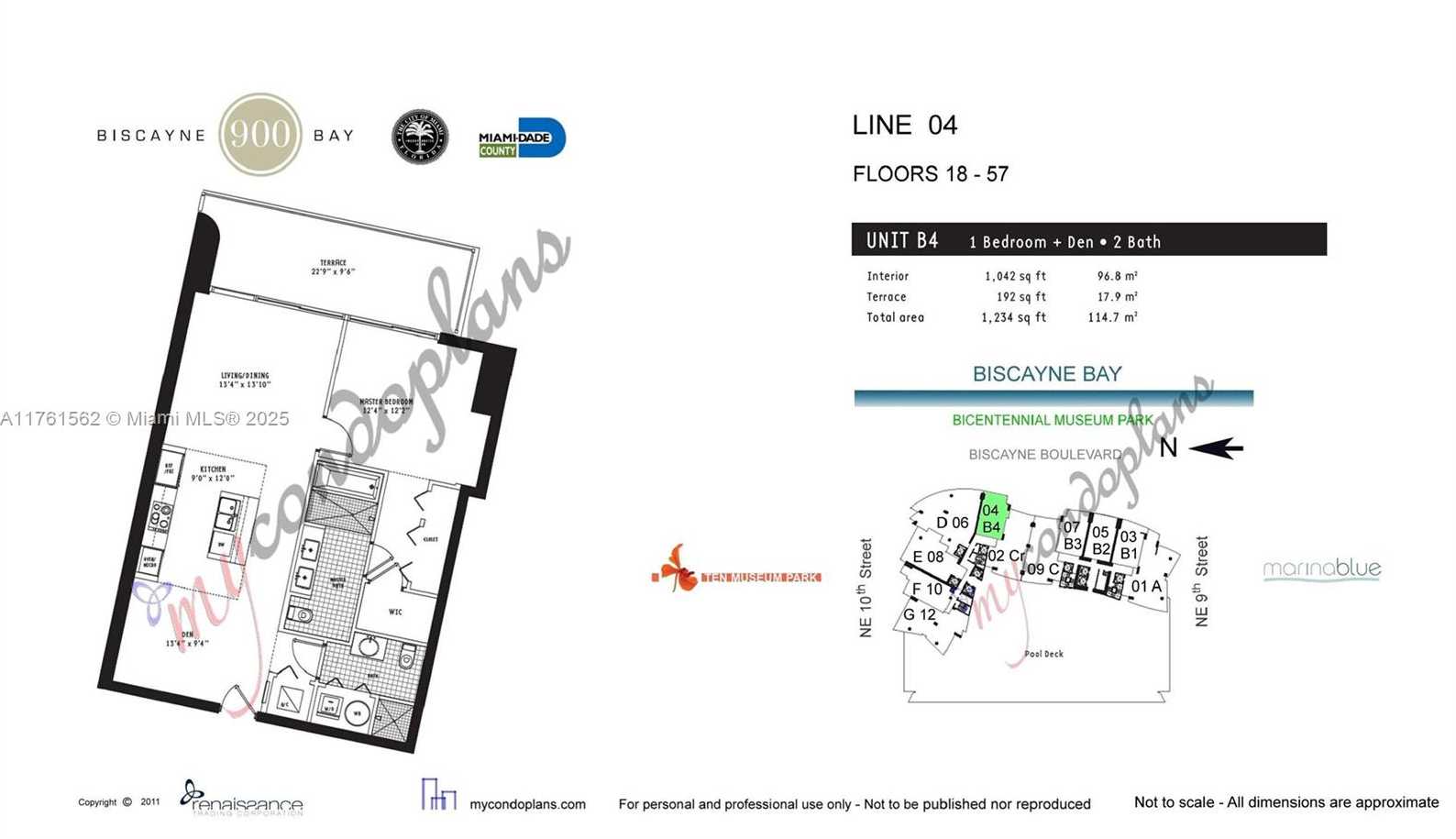 Small Image of 900 BISCAYNE BOULEVARD #4504, Miami Number 33