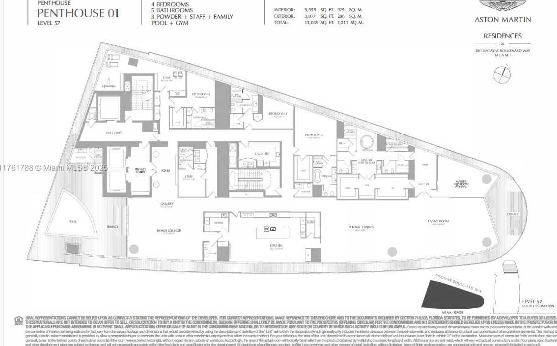 Small Image of 300 BISCAYNE BLVD WAY #PH5701, Miami Number 21