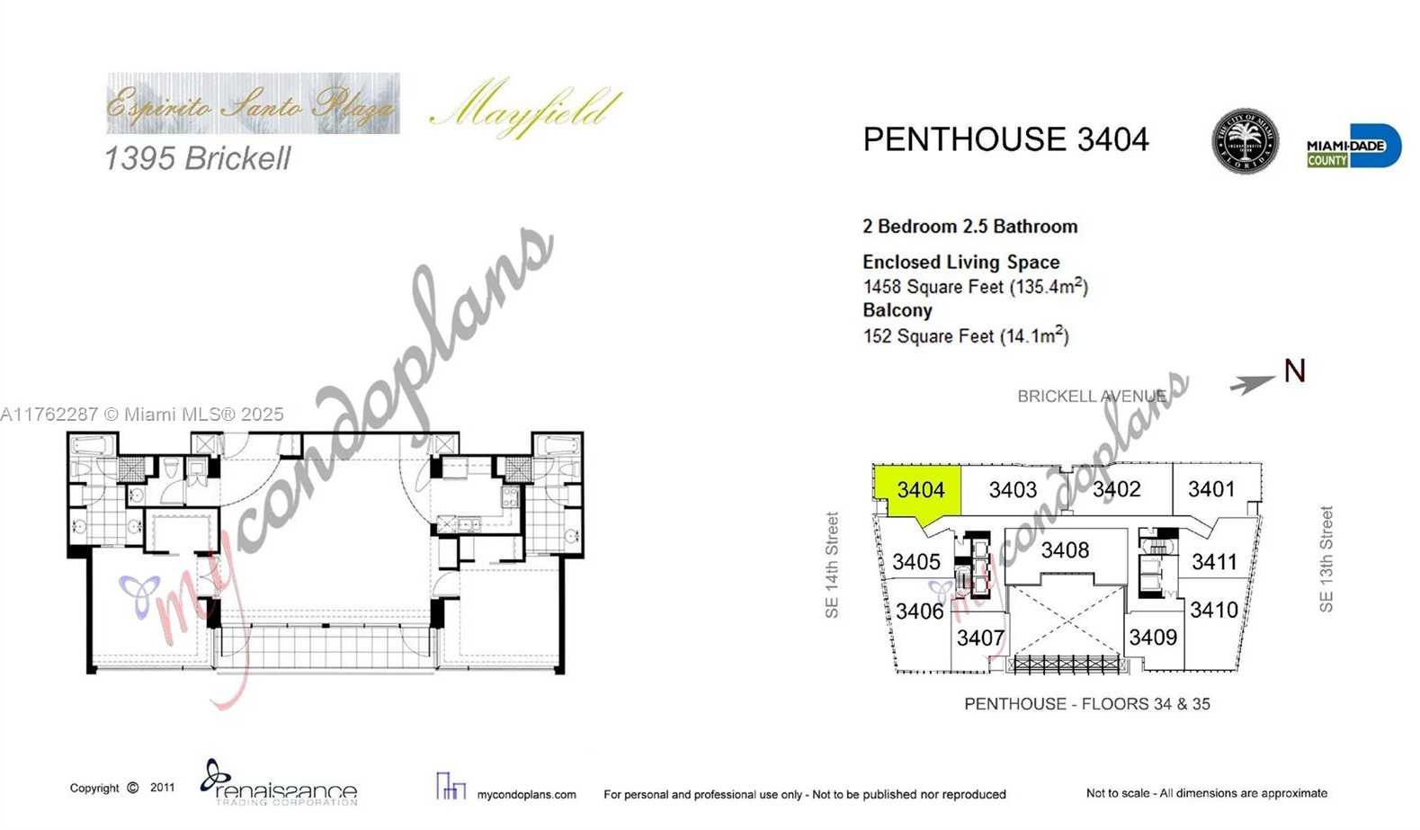 Small Image of 1395 BRICKELL AVE #3408, Miami Number 8
