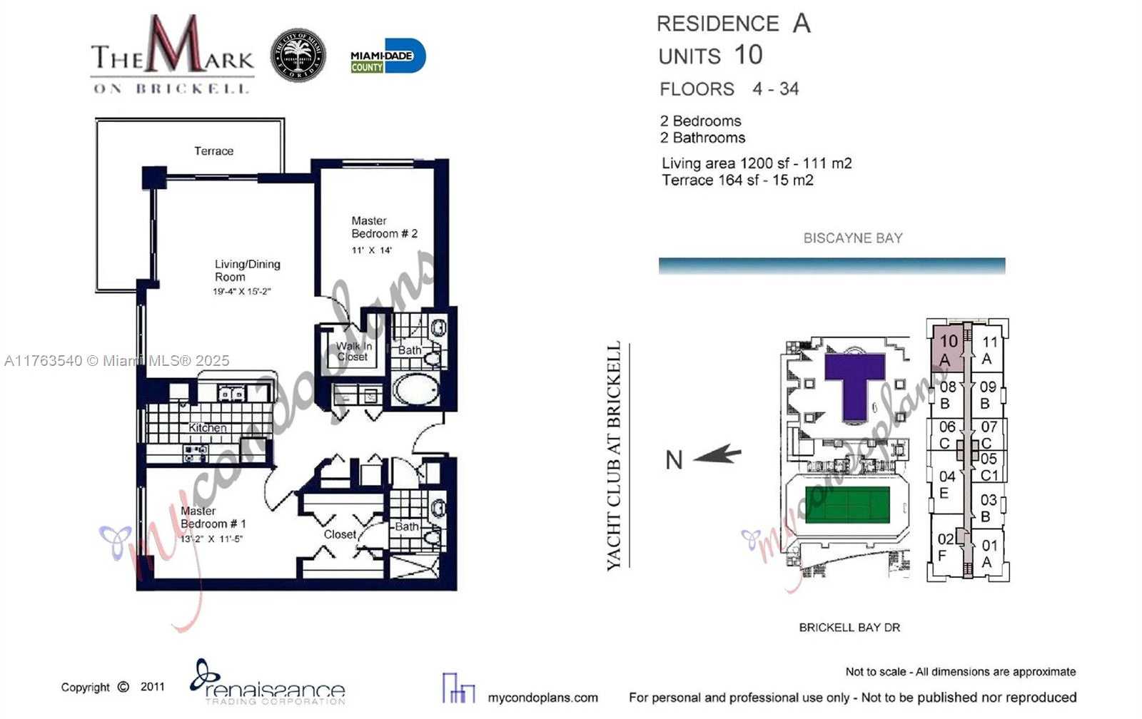 Small Image of 1155 BRICKELL BAY DR #710, Miami Number 32