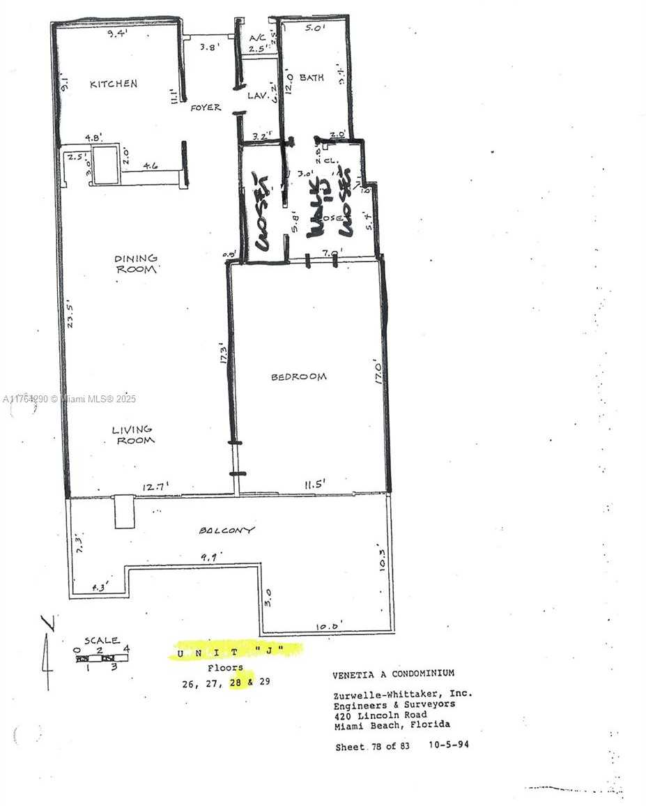 Small Image of 555 NORTH EAST 15TH ST #28J, Miami Number 14