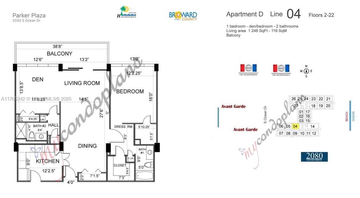 Small Image of 2030 SOUTH OCEAN DR #2204, Hallandale Beach Number 66