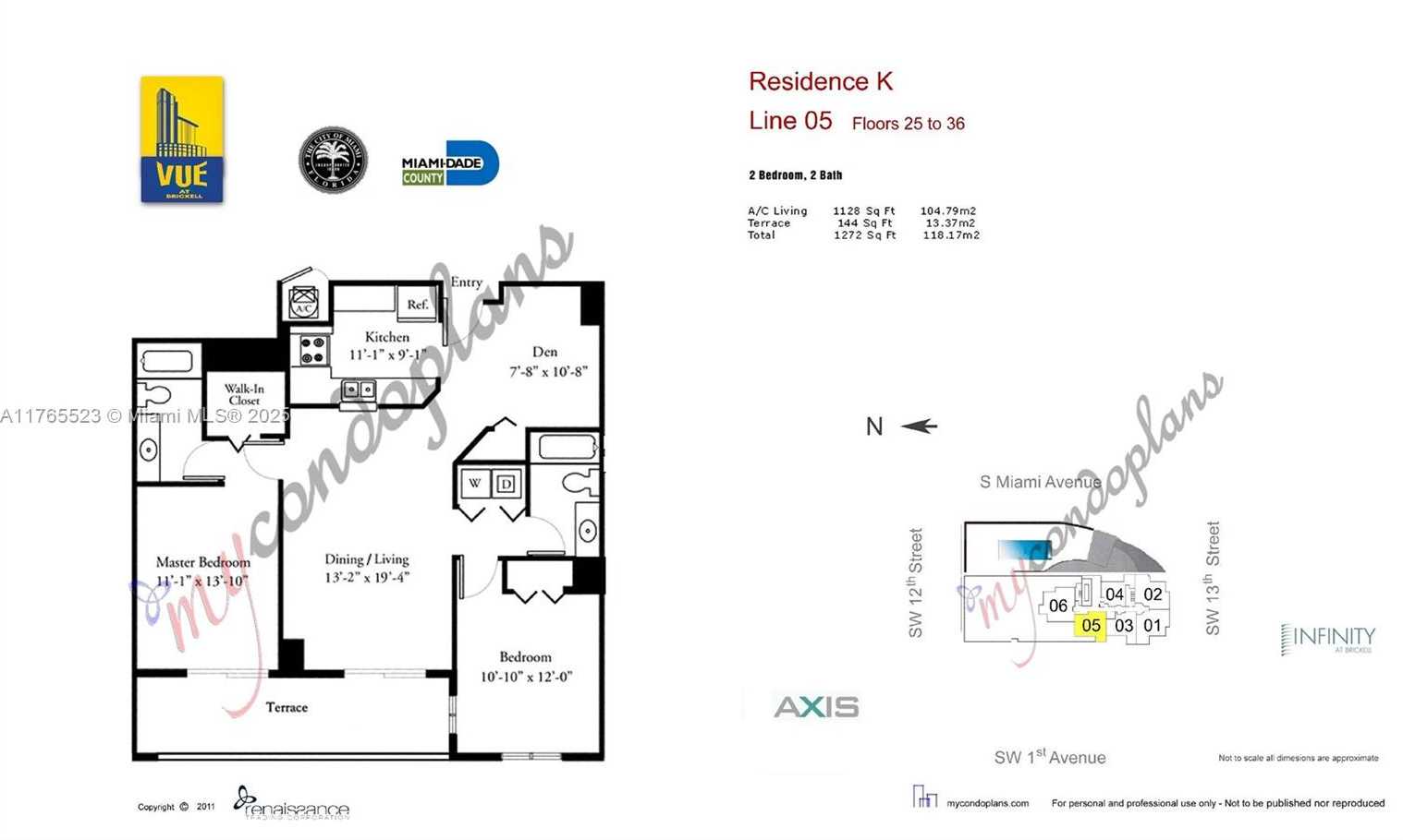Small Image of 1250 SOUTH MIAMI AVE #3205, Miami Number 26
