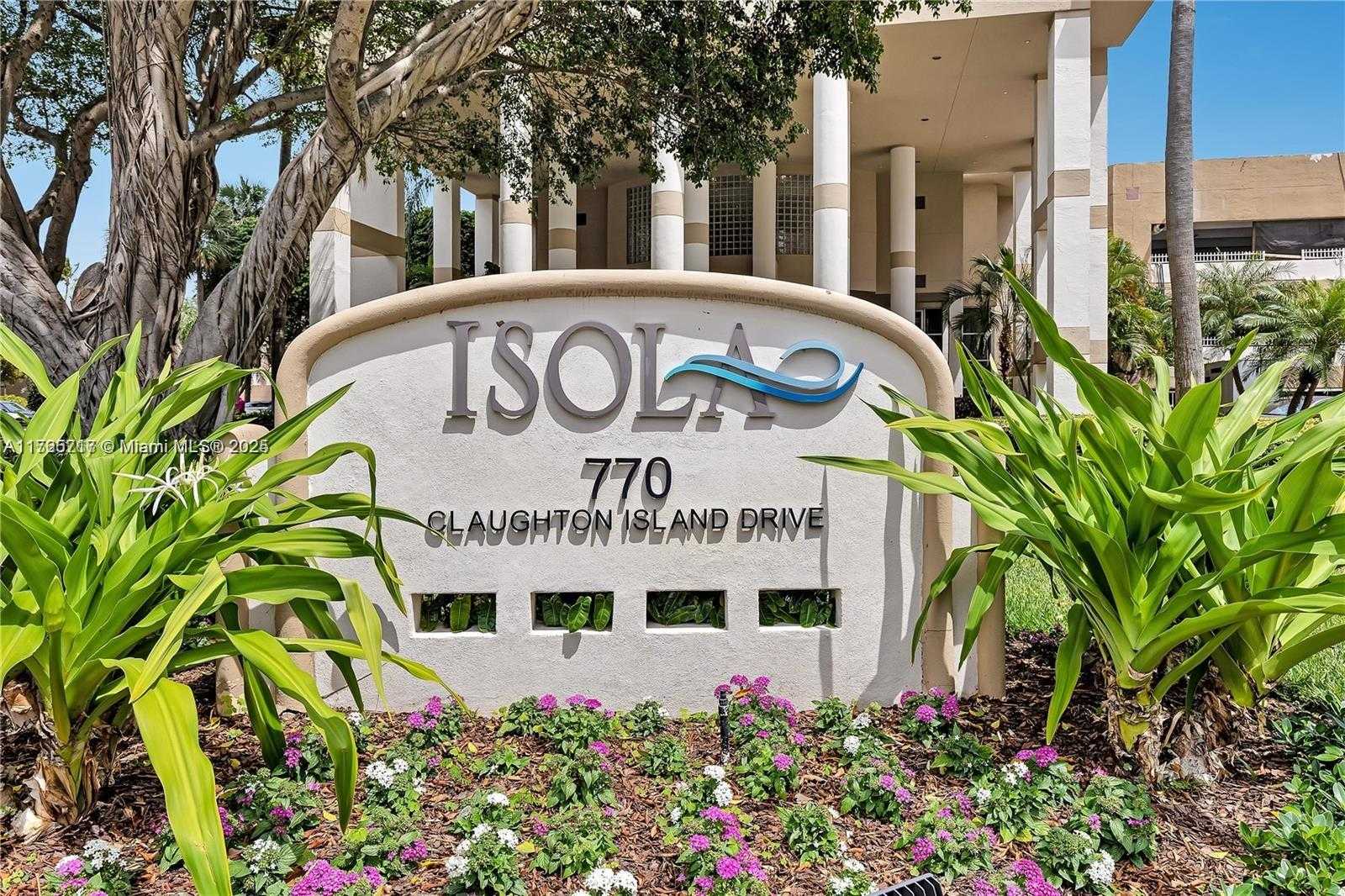 Small Image of 770 CLAUGHTON ISLAND DR #1614, Miami Number 25