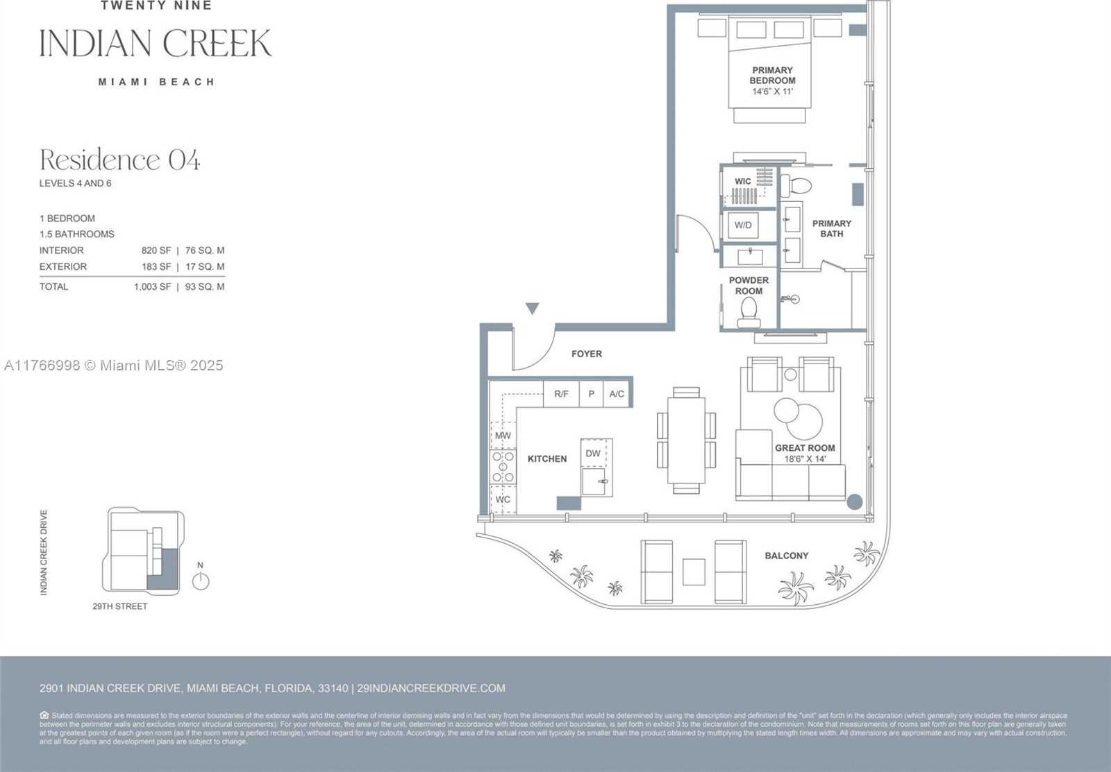 Small Image of 2901 INDIAN CREEK #404, Miami Beach Number 15