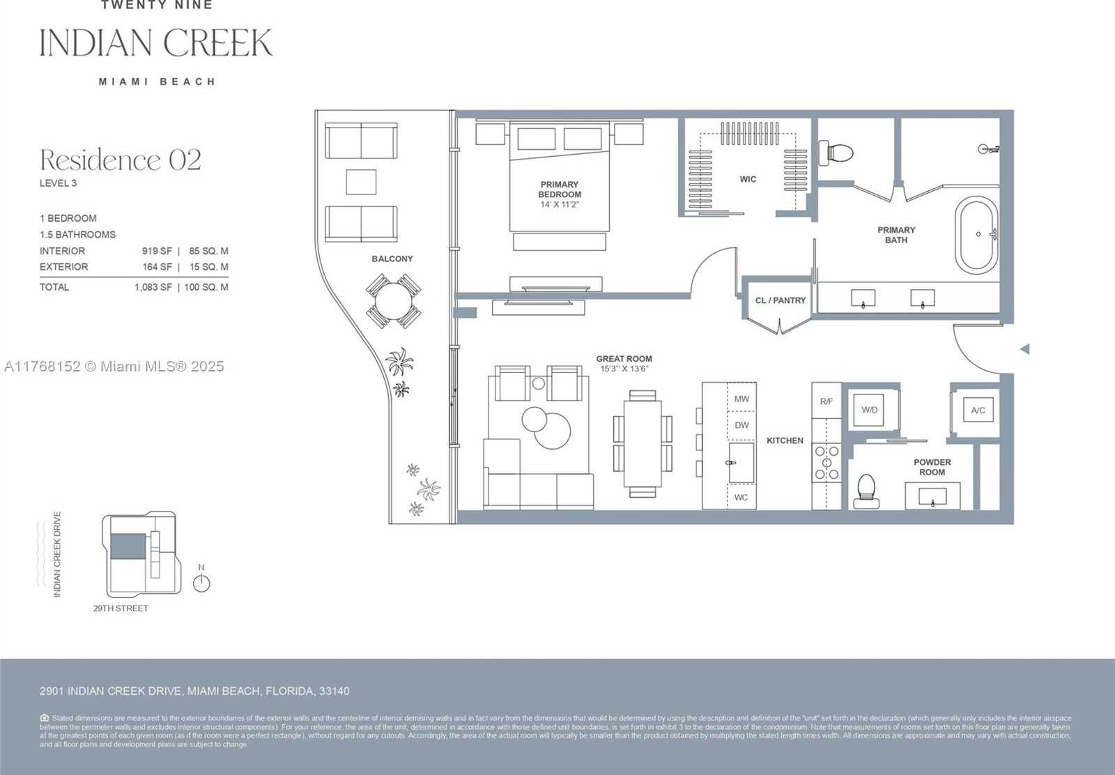 Small Image of 2901 INDIAN CREEK #302, Miami Beach Number 15
