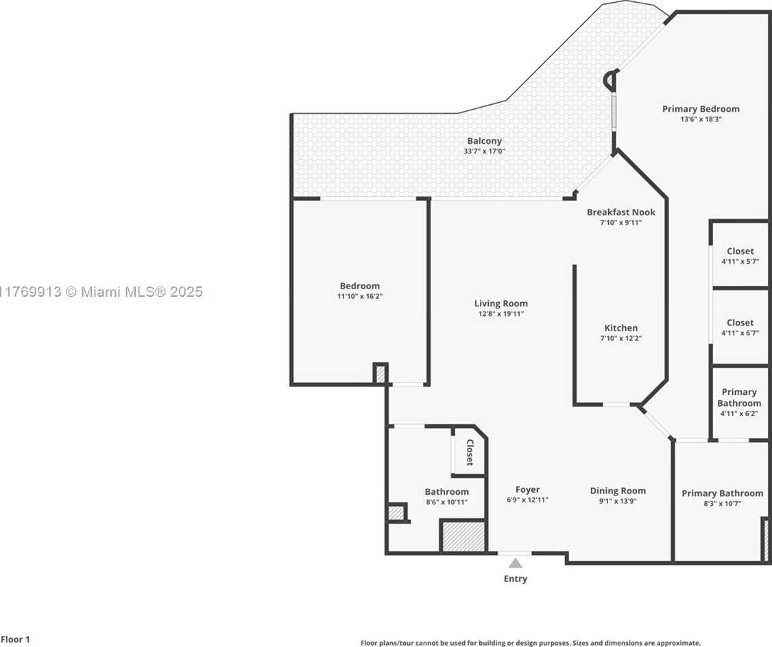 Small Image of 16711 COLLINS AVE #2305, Sunny Isles Beach Number 9