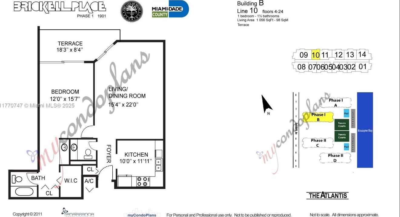 Small Image of 1901 BRICKELL AVE #B2310, Miami Number 16