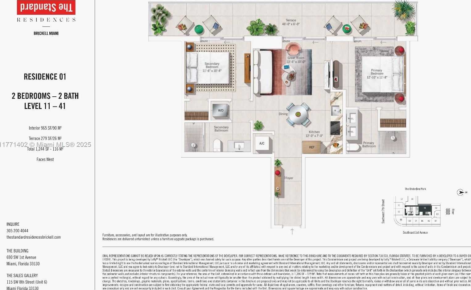 Small Image of 690 SOUTH WEST 1 AVENUE #2301, Miami Number 2