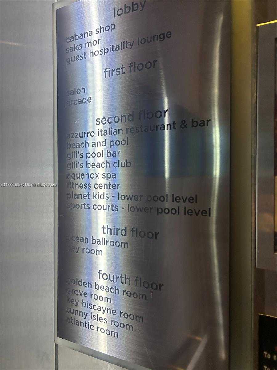 Small Image of 18001 COLLINS AVE #2206, Sunny Isles Beach Number 11
