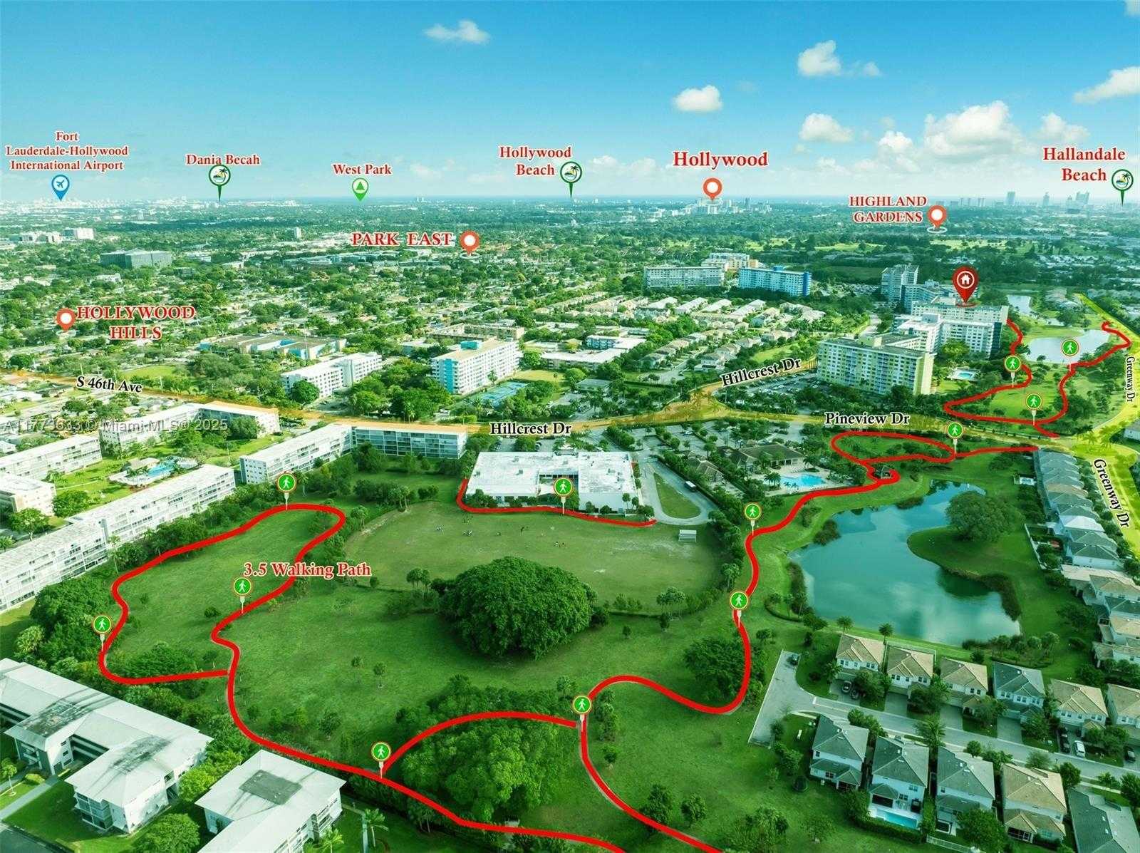 Small Image of 4330 HILLCREST DR #304, Hollywood Number 52