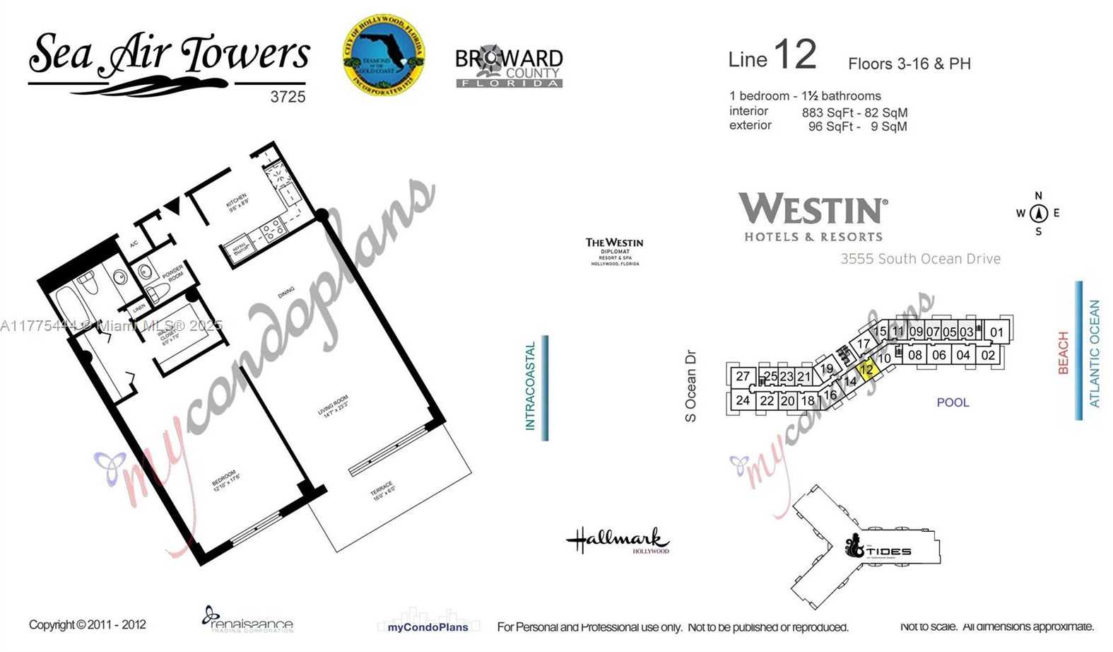 Small Image of 3725 SOUTH OCEAN DR #1212, Hollywood Number 28