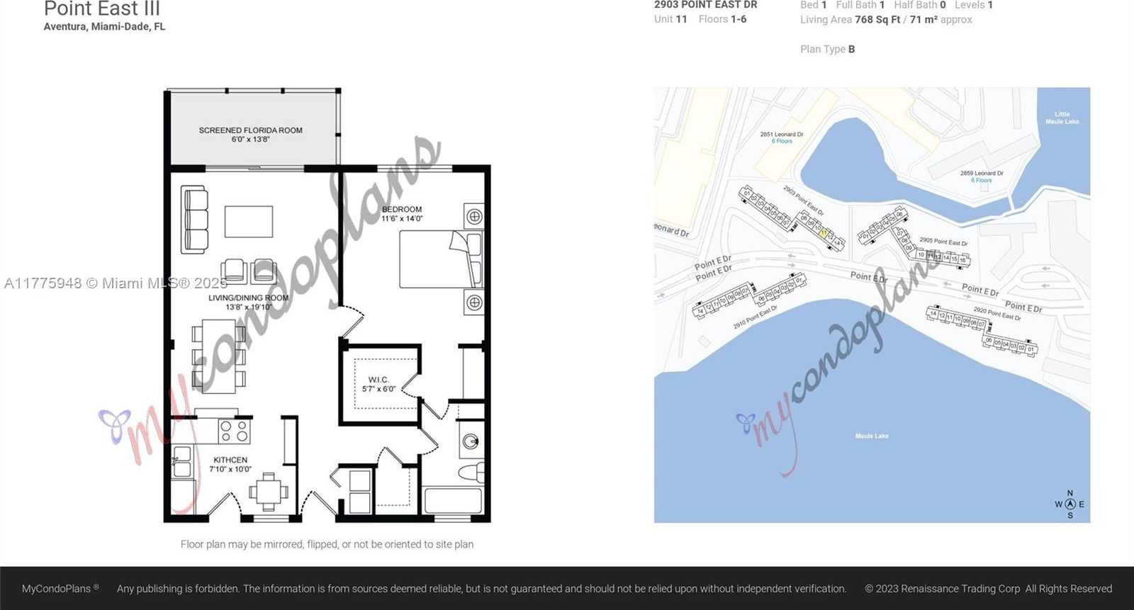 Small Image of 2903 POINT EAST DR #K411, Aventura Number 45