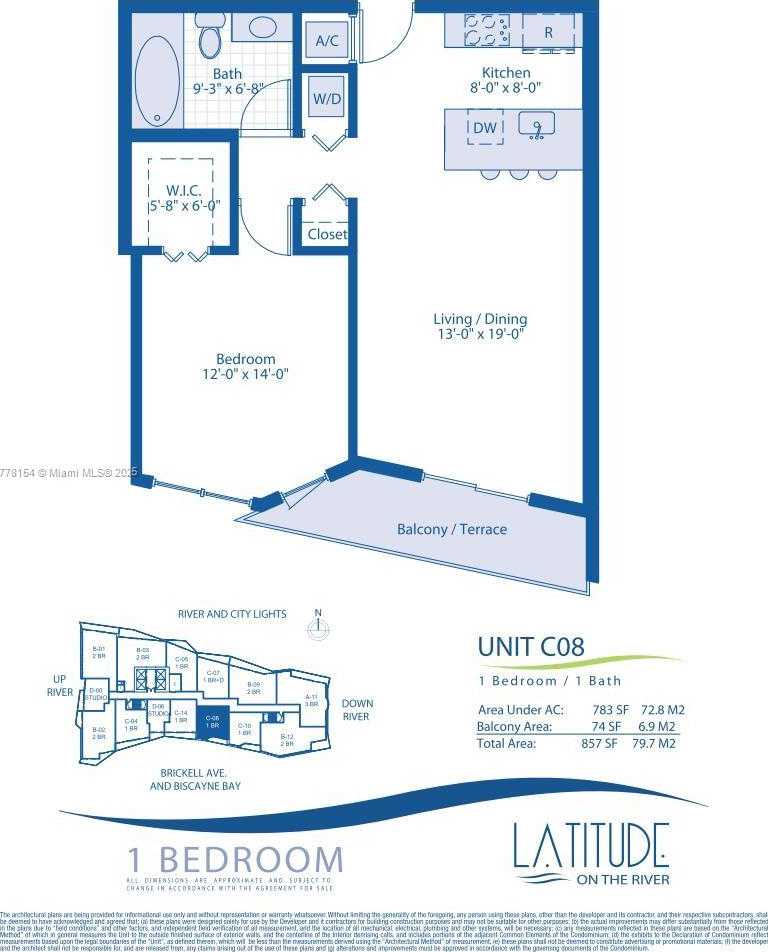 Small Image of 185 SOUTH WEST 7TH ST #1708, Miami Number 23