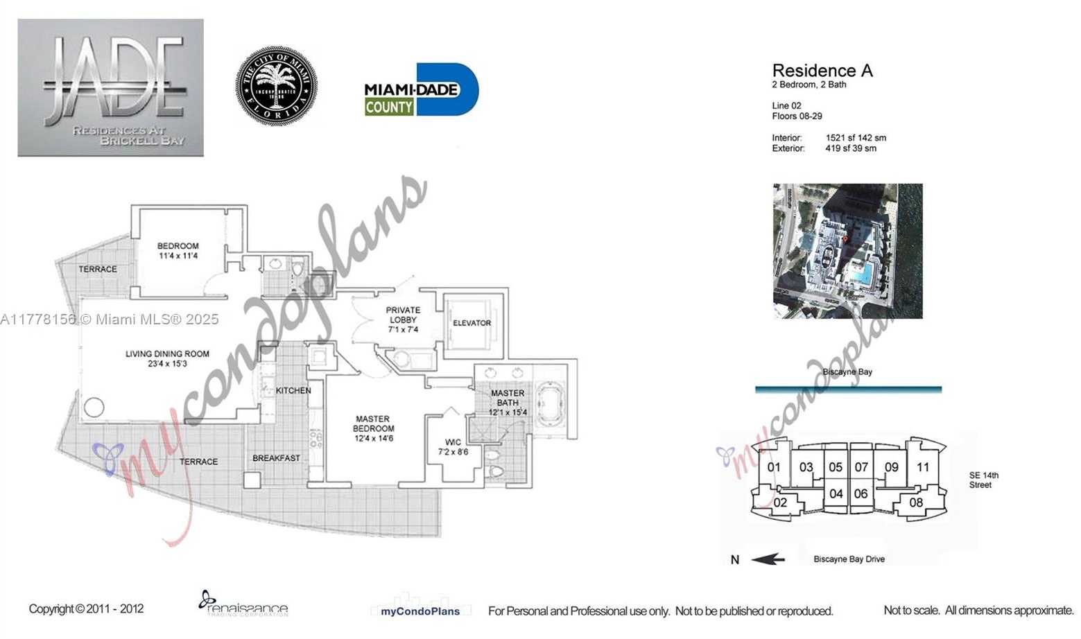 Small Image of 1331 BRICKELL BAY DR #2702, Miami Number 48