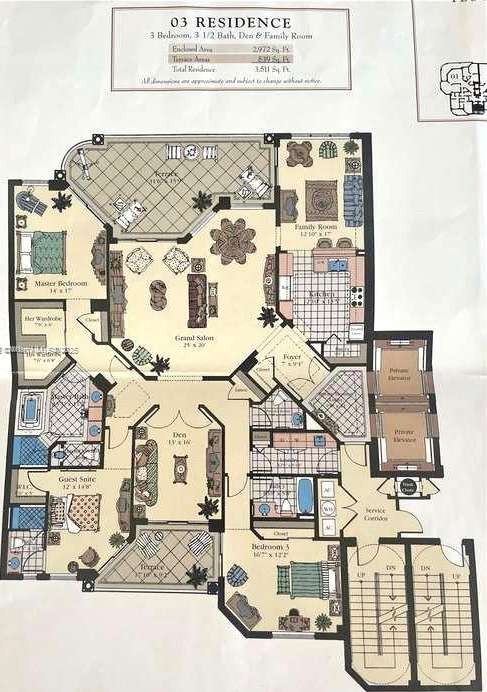 Small Image of 13621 DEERING BAY DR #903, Coral Gables Number 27