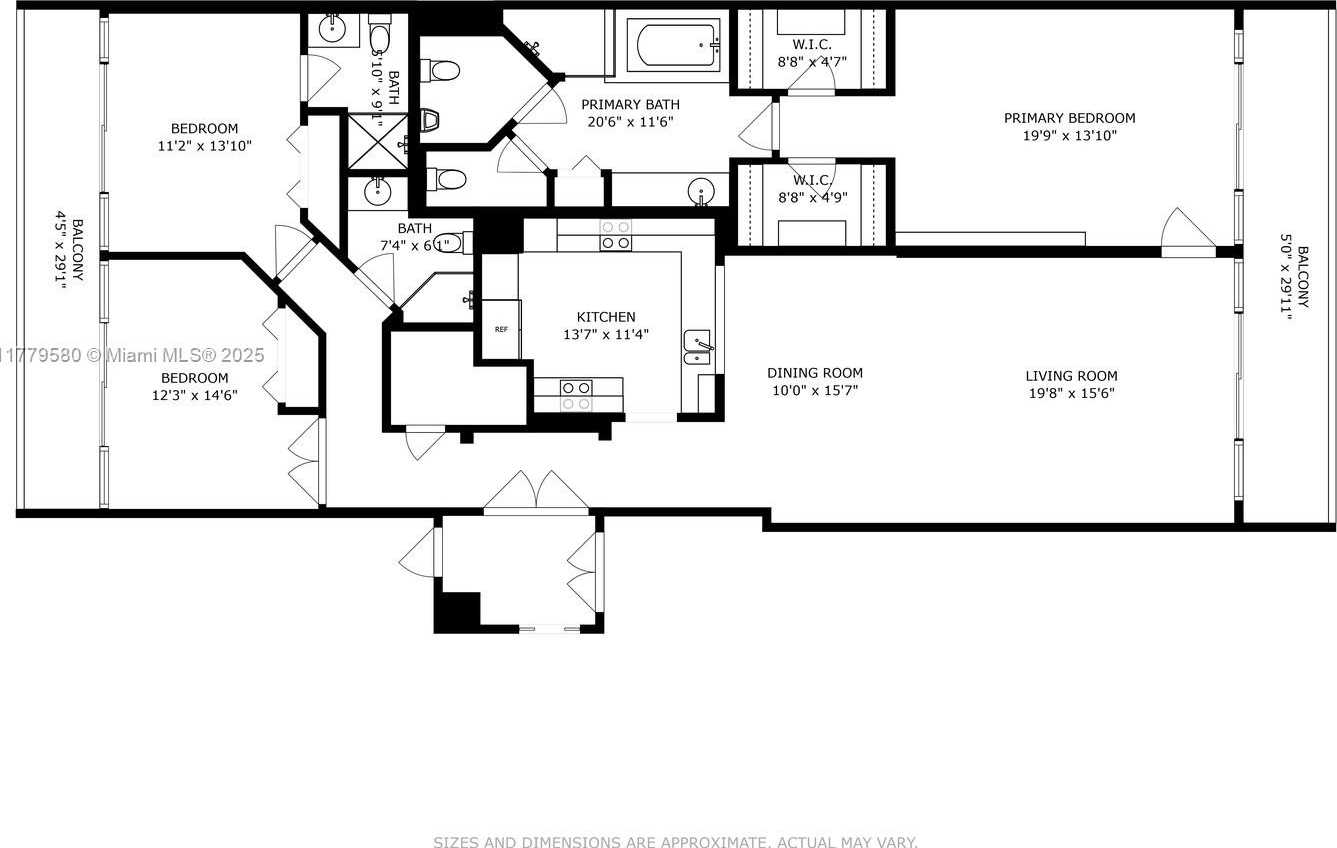 Small Image of 1331 BRICKELL BAY DR #1907, Miami Number 31