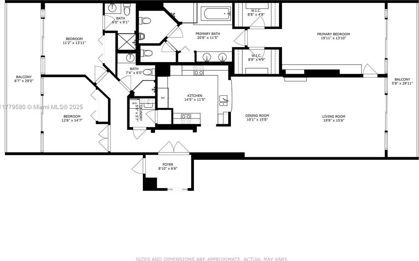 Small Image of 1331 BRICKELL BAY DR #1907, Miami Number 32