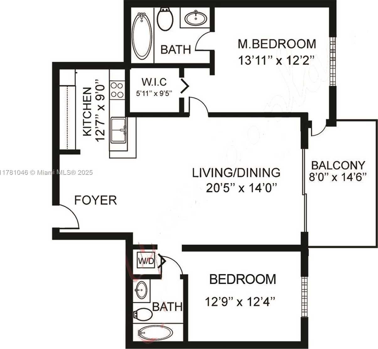 Small Image of 1861 NORTH WEST S RIVER DR #1207, Miami Number 41