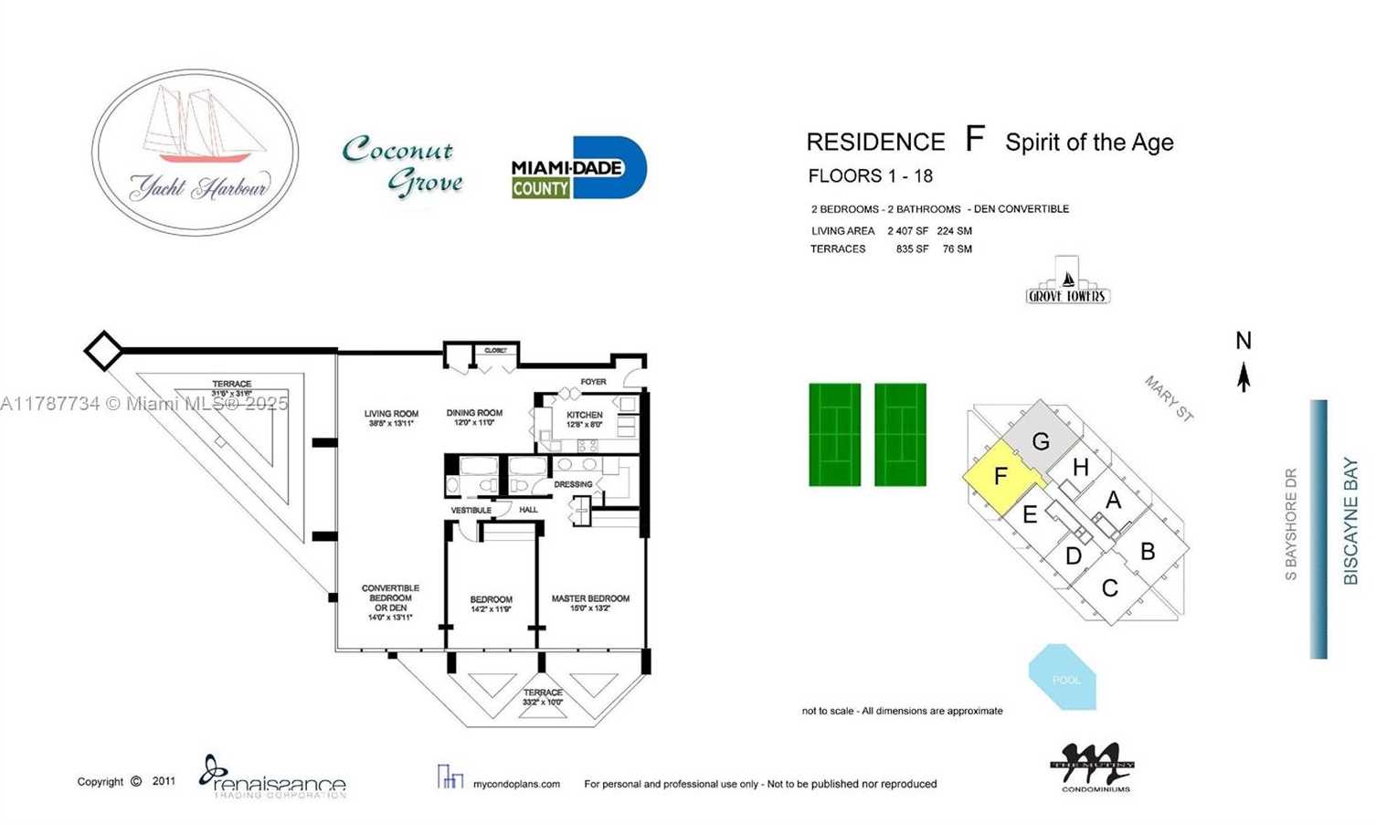 Small Image of 2901 SOUTH BAYSHORE DR #PH-F, Coconut Grove Number 33