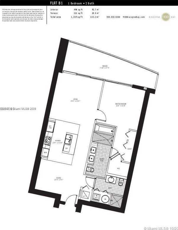 Small Image of 900 BISCAYNE BLVD #3803, Miami Number 21