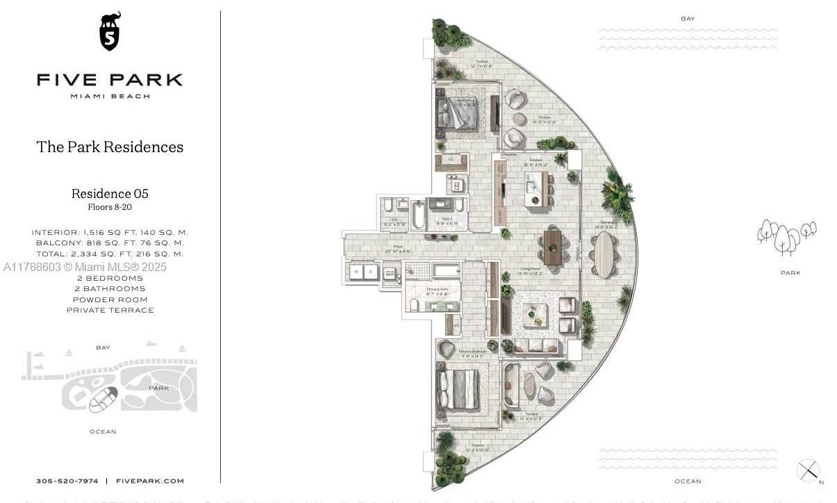 Small Image of 500 ALTON RD #1105, Miami Beach Number 69