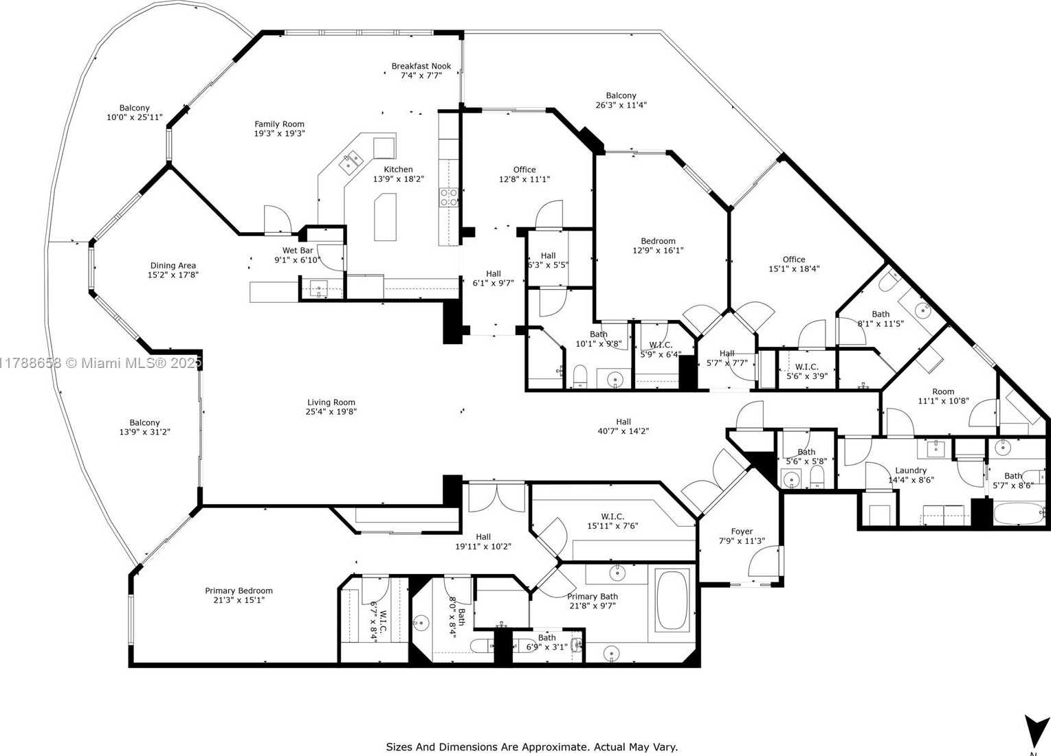 Small Image of 21200 POINT PL #1901, Aventura Number 25
