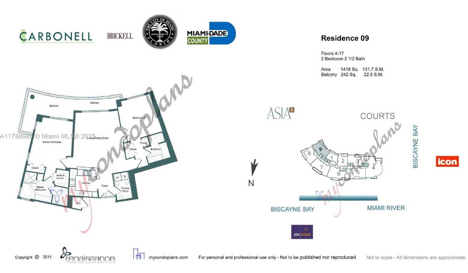 Small Image of 901 BRICKELL KEY BLVD #1009, Miami Number 28