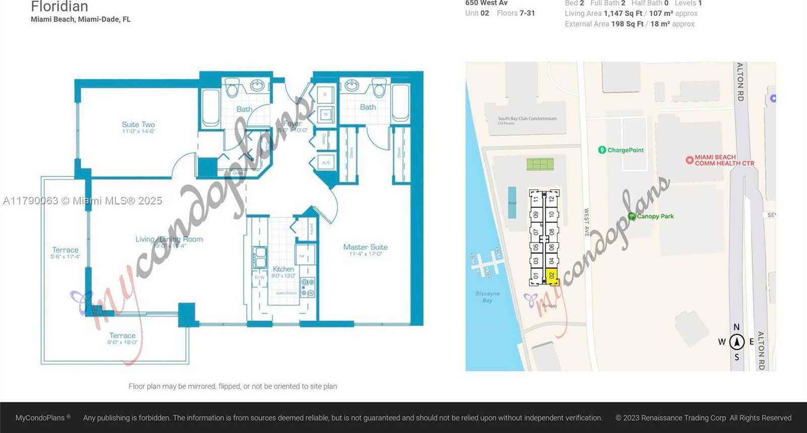 Small Image of 650 WEST AVE #2102, Miami Beach Number 64